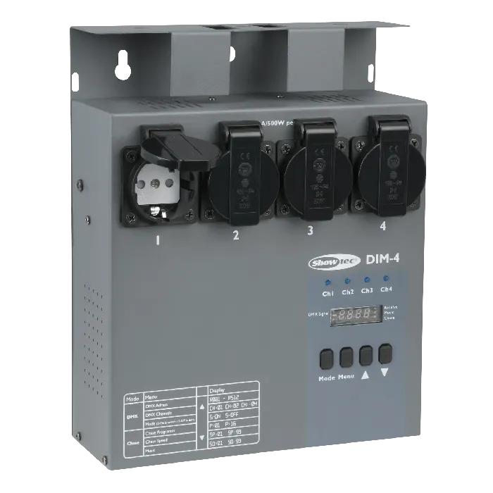 [Verhuur] Showtec Dimmer (4ch)
